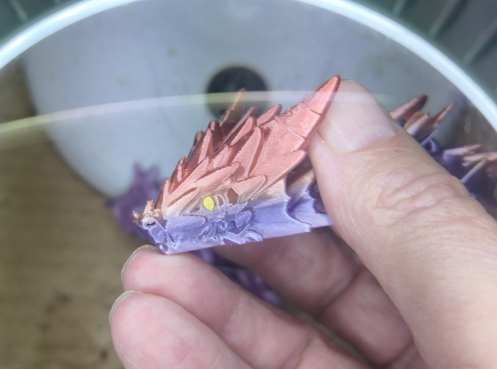 Dragon Figurine Golden eyes